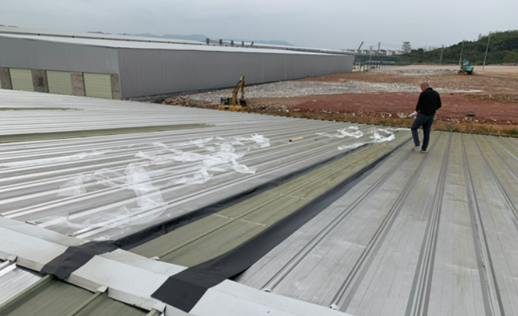 台州厂房屋面防水维修案例